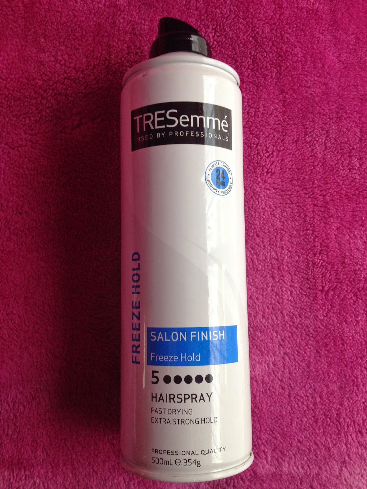 Ms Louise Bird HIGH STREET OR SALON BRAND HAIRSPRAY